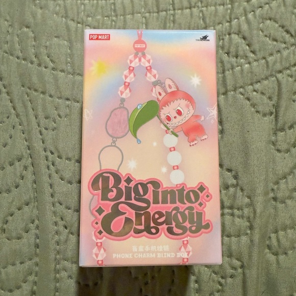 Accessories - Big Into Energy Pop Mart Phone Charm Blind Box (HOPE)
